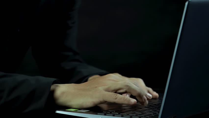 Marketing concept, the activity or business of promoting and selling products or services, including market research and advertising. Businessman shows animated marketing icons on virtual screen.