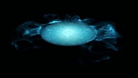 Futuristic glowing stargate portal emits pulsing energy waves, surrounded by rotating rings in a dark cosmic void.
 - Powered by Shutterstock - Get 15% off with code: PIKWIZARD15