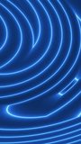 Looping animation of a blue neon spiral with glowing swirl motion, ideal for tech presentations, video overlays, or digital content needing a sleek, high-energy background. - Powered by Shutterstock - Get 15% off with code: PIKWIZARD15