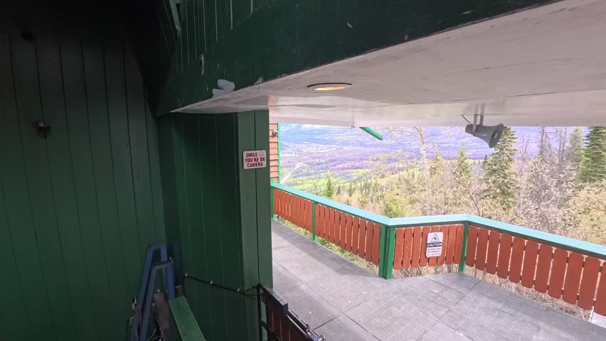 Jasper Sky tram on a summer day. Views and experience