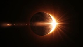 total solar eclipse phenomenon in dark sky - Powered by Shutterstock - Get 15% off with code: PIKWIZARD15