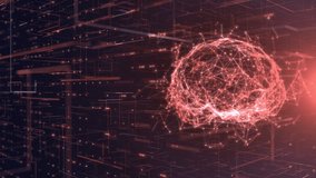 Futuristic AI Brain with Rotating Neural Network and Glowing Data Streams - Powered by Shutterstock - Get 15% off with code: PIKWIZARD15