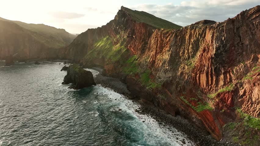 Landscape of Madeira island - Ponta de sao Lourenco , Portugal