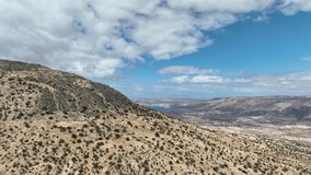 4K Aerial View of Mountain Peak and Water dam – Scenic High Altitude Landscape - Powered by Shutterstock - Get 15% off with code: PIKWIZARD15
