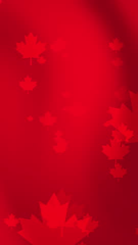 Red background with maple leaves; suitable for autumnthemed designs, fall promotions, seasonal flyers, Canadianthemed projects, or naturerelated concepts.