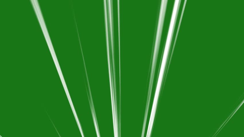 This green screen video features dynamic speed lines perfect for motion graphics, comic book effects, or fast-paced animations. Ideal for action scenes, trailers, or superhero sequences. 