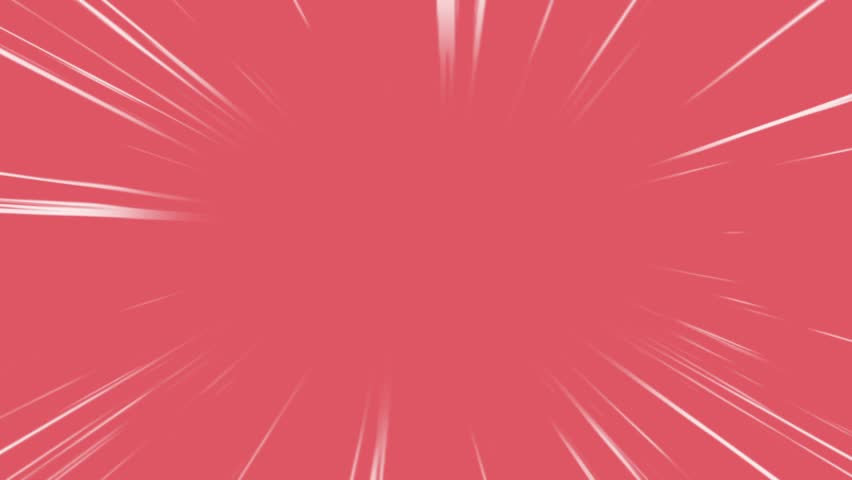 This green screen video features dynamic speed lines perfect for motion graphics, comic book effects, or fast-paced animations. Ideal for action scenes, trailers, or superhero sequences. 