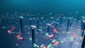 3D Stock Market Bars Chart Animation, Financial Data Visualization Background
 - Powered by Shutterstock - Get 15% off with code: PIKWIZARD15