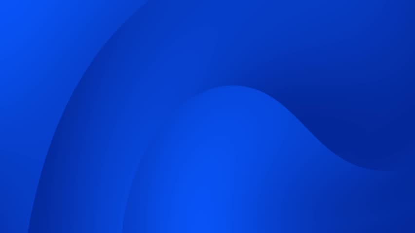 Abstract corporate gradient blue wave motion 4k background seamless looping