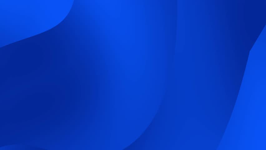 Abstract corporate gradient blue wave motion 4k background seamless looping