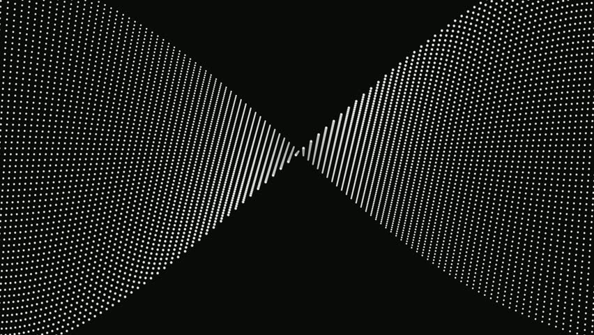 Digital flow wave with particles in motion. Abstract smoke effect background. Smoke motion with particle, wave effect flow energy. 4k - Powered by Shutterstock - Get 15% off with code: PIKWIZARD15