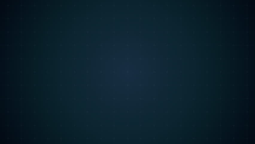 Motion graphic of Blue color sonar radar screen searching an object with futuristic head up display (HUD UI) technology interface screen and chat panel abstract background video concepts