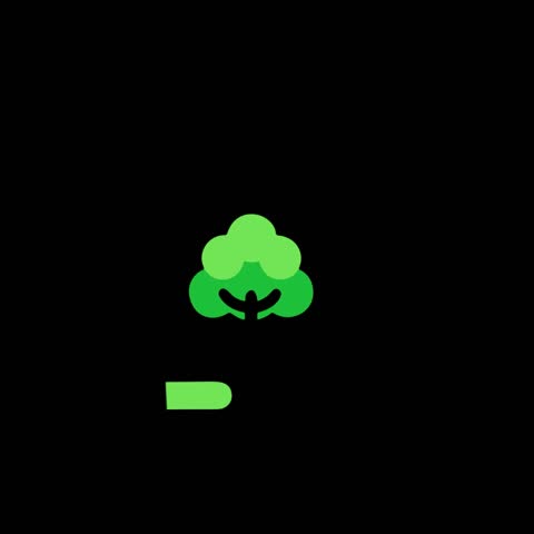 green recycle arrow  Icon symbol  Gif  Animation MP4