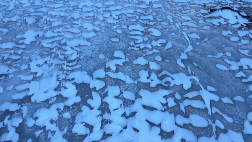 Amazing view of The Loch on a crisp winter day hike in Rocky Mountain National Park