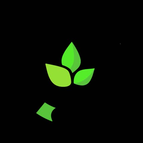 green recycle arrow  Icon symbol  Gif  Animation MP4