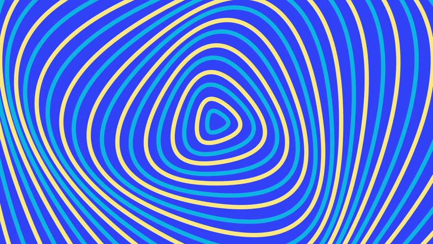 A vibrant abstract background featuring colorful wave lines in flat design style