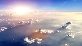 Aerial View of Cloudscape at Sunrise, High Altitude Perspective - Powered by Shutterstock - Get 15% off with code: PIKWIZARD15