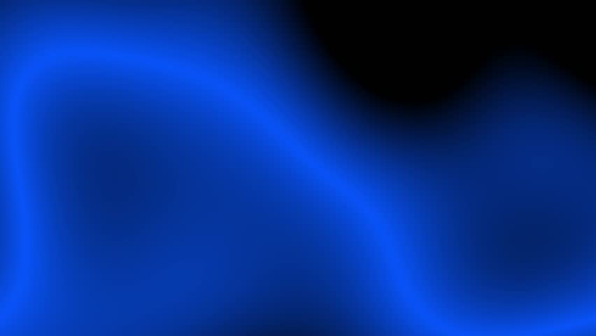 Blue and black futuristic liquid gradient dark animation background, abstract fluid wave concept