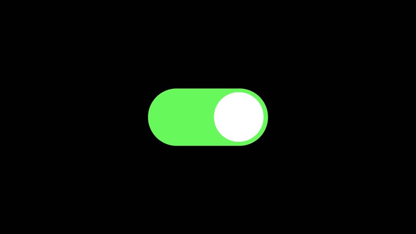 Minimalist On Off Toggle animation	