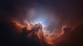 Majestic nebula in deep space, showcasing vibrant clouds and stars in a cosmic scene - Powered by Shutterstock - Get 15% off with code: PIKWIZARD15
