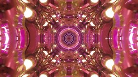 Vibrant purple and pink lights pulsing through circular tunnel, generating immersive futuristic visual effect with mesmerizing luminescent motion graphics. 3D Illustration - Powered by Shutterstock - Get 15% off with code: PIKWIZARD15