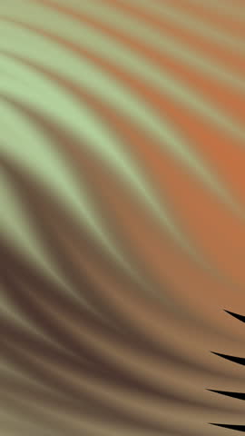 A gradient rippled abstract background in shades of brown and green with black sharp triangular shapes on the right