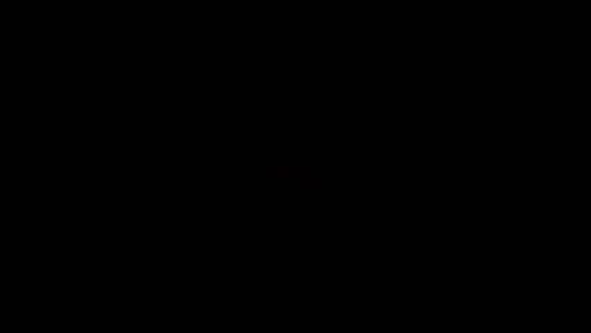 4K Red Energy Shockwave animation Expanding in Glowing Circular Motion.