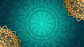 Abstract ornamental digital hand drawn gold color mandala footage - Powered by Shutterstock - Get 15% off with code: PIKWIZARD15