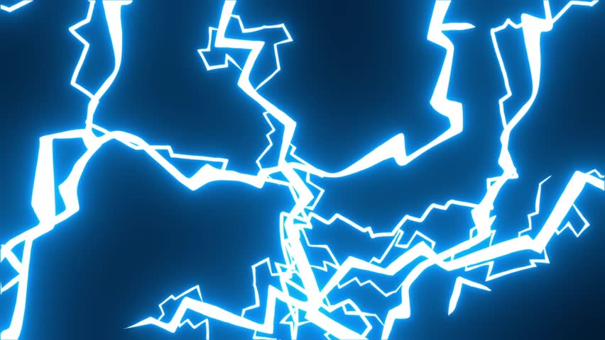 Set Of Neon Lights Flying And Moving Around On A Black Background. - animation, graphics