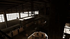 A highly atmospheric industrial warehouse environment suitable for tactical training, smuggling operations, or post-apocalyptic storytelling.  - Powered by Shutterstock - Get 15% off with code: PIKWIZARD15