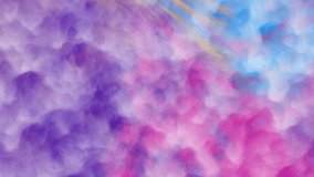 colorful animated clouds blending vibrant pink, purple, and blue tones. Suitable for dreamy atmospheres, fantasy themes, digital designs, and creative media projects	 - Powered by Shutterstock - Get 15% off with code: PIKWIZARD15