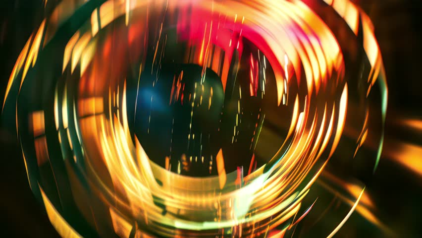 Abstract digital noise loop with cyberpunk glow, layered holographic, and RGB shimmer. Suited for immersive visuals, neon motion backgrounds, and VJ use.