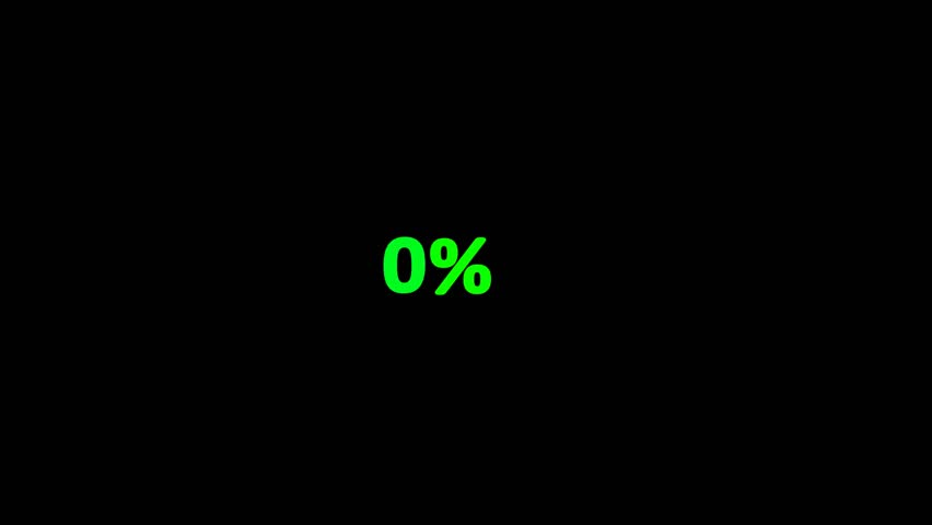 75% Animated Pie Chart animation – Minimal Circular Pie Chart Infographic with Half Circle Segment on Transparent Background, Modern Data Visualization, Business Stats Video.

