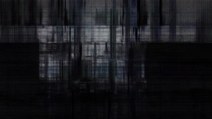 Corrupted digital aesthetics meet industrial decay. A perfect glitch loop for edgy, futuristic, or tech-themed visuals needing aggressive textures.