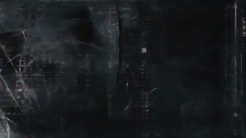 Looped visual background featuring grunge layers, tech errors, and glitch distortions. Great for sci-fi edits, digital art, and motion design environments.