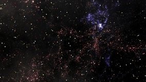 Reverse view traveling through star fields in space - Powered by Shutterstock - Get 15% off with code: PIKWIZARD15