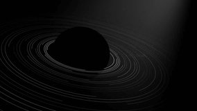 Particles Orbiting Black Hole in Accretion Disk Animation - Powered by Shutterstock - Get 15% off with code: PIKWIZARD15