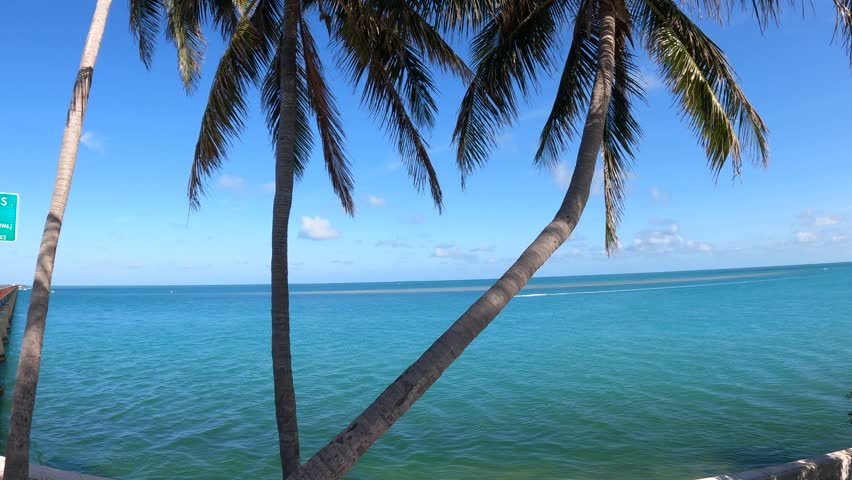 7 miles bridge Florida key west usa transport landscape water sea ocean 