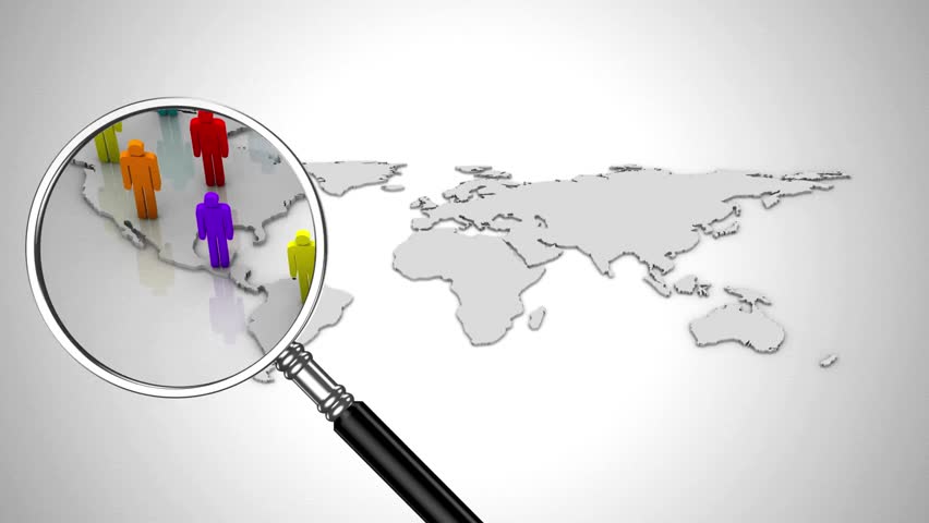 Global Talent Search: A Job Search Using a Cartoon Magnifying Glass