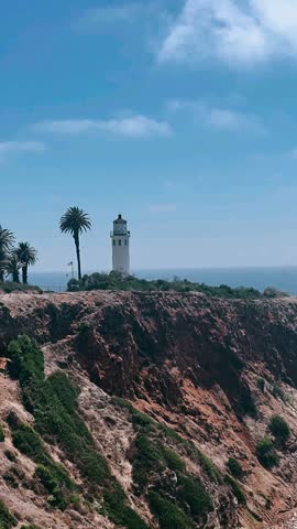 california coastal view of cliff side pacific ocean