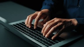 Professional hands typing on laptop with digital data visualization and technology interface for analytics and insights. Asymptotic smart data analytic. - Powered by Shutterstock - Get 15% off with code: PIKWIZARD15