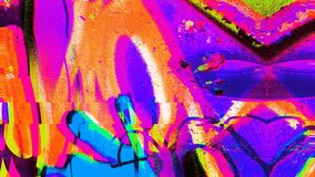 4k seamless looped VJ animation of Vibrant abstract glitch art in neon pink yellow blue. Retro 80s, 90s style, psychedelic distortions, digital art texture, modern 90s, 2000s, Y2K creative visuals - Powered by Shutterstock - Get 15% off with code: PIKWIZARD15