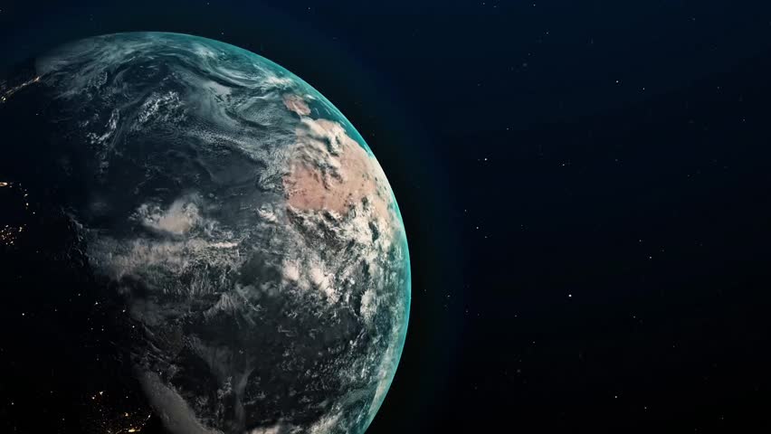 Earth and space, Sun and planets 