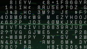 Activating pulsing scan line lighting flashing code and rotating globe, visualizing global data. Cybersecurity, data visualization, digital network, technology, futuristic, analytics, abstract - Powered by Shutterstock - Get 15% off with code: PIKWIZARD15