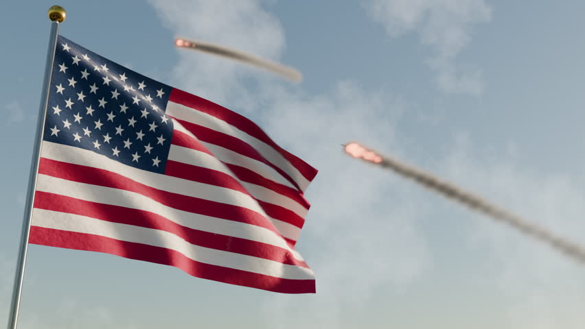 Missiles Launched By The United States Of America For A War Attack