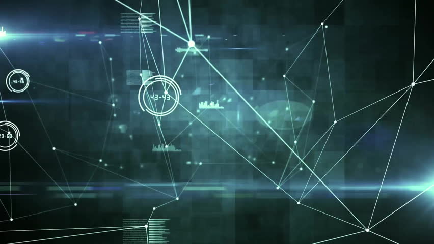 On countdown start ring decrementing from 10 every second HUD nodes pulsing for interface update. Sci-fi, futuristic, digital, high-tech, interface, innovation, technology