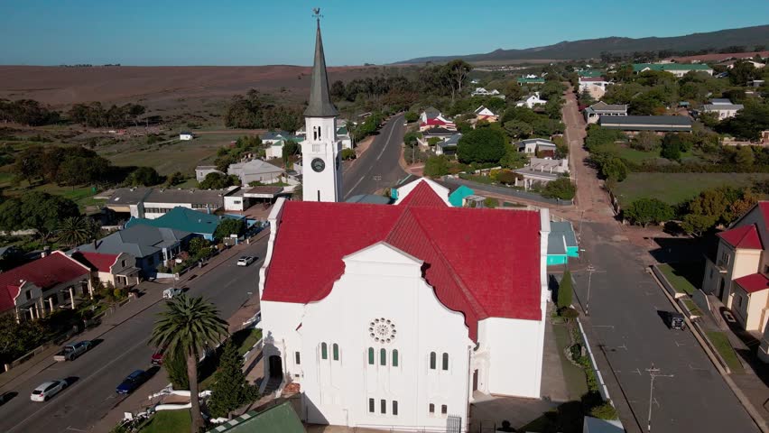 Well maintained NG church in Napier, South Africa