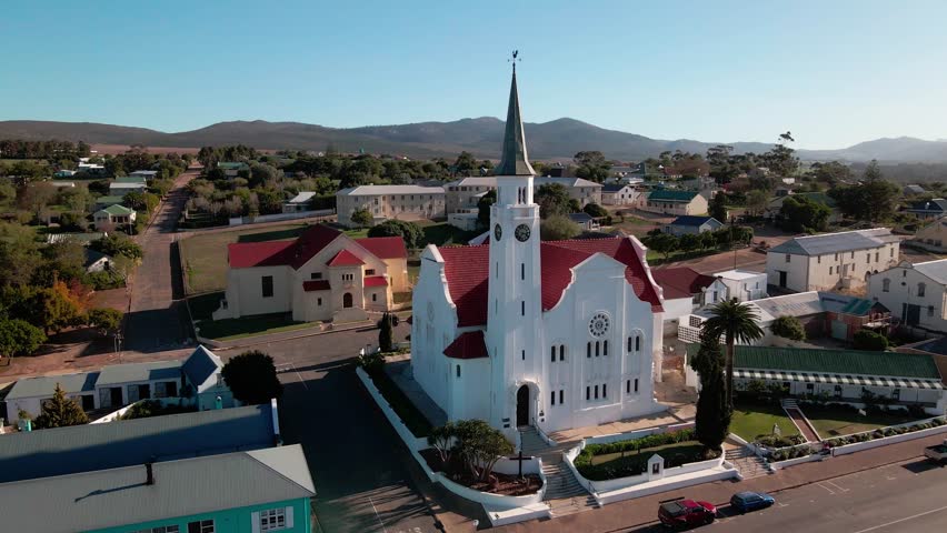 Impressive church in Napier, South Africa