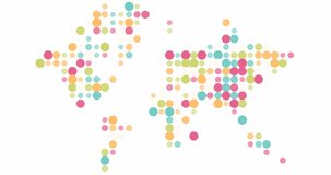 Digital Art Map With Breathing Dots - Powered by Shutterstock - Get 15% off with code: PIKWIZARD15