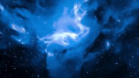 Luminous gaseous nebula drifting slowly through dark cosmic expanse, revealing mesmerizing stellar formations against infinite starry background - Powered by Shutterstock - Get 15% off with code: PIKWIZARD15